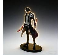 Shein Figura del personaje del anime clásico Solo Leveling/나 혼자만 레벨업, Versión de batalla de la segunda generación del Monarca de las Sombras Cheng Xiao Yu,