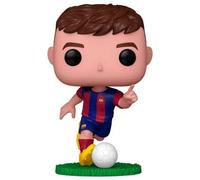 Shein Figura Funko POP Football FC Barcelona - Pedri Nº65 - Figura de Vinilo Coleccionable 9cm - Jugador del Barça con Balón y Base de Césped - Producto Ofi