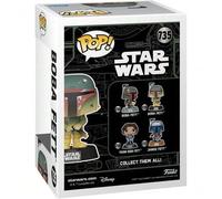 Shein Figura Funko Pop! Star Wars Boba Fett Modelo 735 | 82723 Edición Especial Brilla en la Oscuridad Muñeco Coleccionable Decorativo | Regalo Original par