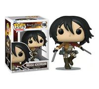 Shein FIGURA POP ATTACK ON TITAN MIKASA ACKERMANN - Funko Pop Coleccionable de Edición Limitada - Funko Pop Diseño detallado y Realista - Funko Pop Ideal pa