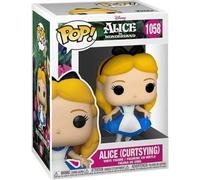 Shein FIGURA POP DISNEY ALICIA EN EL PAIS DE LAS MARAVILLAS 70TH ALICE CURTSYING - Funko Pop Coleccionable de Edición Limitada - Funko Pop Diseño Detallado