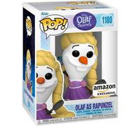 Shein FIGURA POP DISNEY OLAF PRESENT OLAF AS RAPUNZEL EXCLUSIVE - Funko Pop Coleccionable de Edición Limitada - Funko Pop Diseño Detallado y Realista - Funk