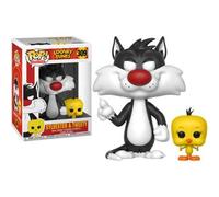 Shein FIGURA POP LOONEY TUNES SYLVESTER & TWEETY - Funko Pop Coleccionable de Edición Limitada - Funko Pop Diseño detallado y Realista - Funko Pop Ideal p