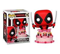 Shein | Figura Pop Marvel Deadpool 30Th Deadpool In Cake - Funko Pop Coleccionable De Edición Limitada - Funko Pop Diseño Detallado Y Realista Figura Pop Ma