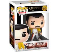 Shein FIGURA POP QUEEN FREDDIE MERCURY WEMBLEY 1986 - Funko Pop Coleccionable de Edición Limitada - Funko Pop Diseño detallado y Realista - Funko Pop Ideal