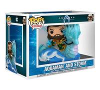 Shein FIGURA POP RIDE DELUXE DC COMICS AQUAMAN Y EL REINO PERDIDO AQUAMAN ON STORM - Funko Pop Coleccionable de Edición Limitada - Funko Pop Diseño Detallad
