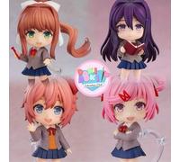 Shein Figuras articuladas posables del club de literatura Doki Doki!, modelos de personajes de anime adorables para decoración de escritorio, de aproximadam