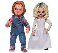 Shein FIGURAS CHUCKY & TIFFANY LA NOVIA DE CHUCKY 10CM - Figura Coleccionable Alta Calidad y Detalles Precisos - Figura Coleccionable Ideal para Fans y Cole