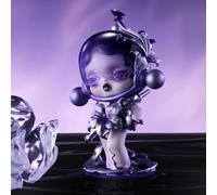 Shein Figuras coleccionables de la serie de sonido POP MART SKULLPANDA (12 versiones regulares + 1 versión oculta), coleccionables con temática misteriosa y