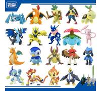 Shein Figuras de colección genuinas de Poke Tinkaton Chien-Pao Terapagos Crocalor Quaxwell Mega Lucario Meowscarada Modelo de acción PVC de 3,5-7 cm para fa