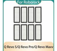 Shein Filtro HEPA de repuesto para aspiradoras robot Roborock Qrevo S/Qrevo S5V/Qrevo Pro/Qrevo Plus/Qrevo MaxV/Qrevo Curv/Qrevo Curve/Qrevo Edge/Qrevo Curv