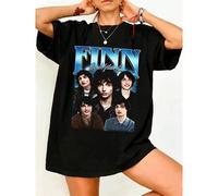 Shein Finn Wolfhard Vintage Bootleg Camiseta unisex, Finn Wolfhard Vintage, Finn Wolfhard Homenaje, Finn Wolfhard Fan Tees, Finn Wolfhard Suéter