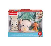 Shein Fisher-Price - Set de regalo "Mil Sentidos", 4 juegos sensoriales para la motricidad fina de recién nacidos. Incluye mordedor, sonajero, panel de soni