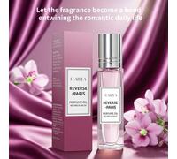 Shein FLATPEA Aceite de perfume de 10ml con aplicador de bola - Fragancia original de Melocotón Vainilla, Jazmín, Granada | Adecuado para uso diario y todas