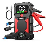 Shein FNNEMGE Arrancador de Coches, 5000A 24800mAh Arrancador Batería Coche (para Todo vehículo de Gasolina o 8,0L de Diésel), Booster Bateria, con Puerto d