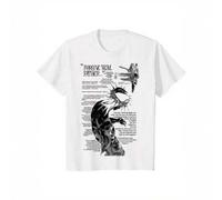 Shein "Forgive Them, Father" Graphic T-Shirt Unisex Casual Crewneck Religious Artwork Steel Ball Run - JoJo Manga - Inspired Jesus Spiritual Statement Pullo