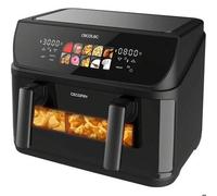 Shein Freidora de aire Cecotec Cecofry&Grill Duoheat 10000, Doble resistencia dorado perfecto, sabor parrilla en carnes, 10 Litros, 2800 W, pared divisoria