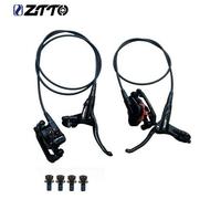 Shein Freno de disco hidráulico ZTTO MTB de 2 pistones, livianos para XC y senderos con pinzas de metal y pastillas, rotores de 160 a 180 mm, M6100 M8100