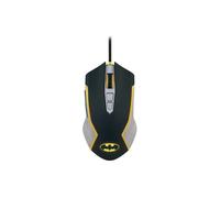 Shein FRTEC - Ratón Gaming Batman Edition, Iluminación LED Amarilla, dpi Ajustable, con Cable, Colección Oficial DC, Movimiento rápido y preciso, Botones La