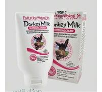 Shein Fruit of the Wokali - Crema Blanqueadora de Leche de Burra 180 ml,Locion corporal blanqueante de axilas, cuello, rodillas Hidrante, regenedora, suave