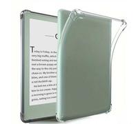 Shein Funda básica de material de unicolor a prueba de golpes, funda protectora transparente compatible con Kindle (11ª generación-lanzamiento 2024)(6 pulga