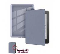 Shein Funda básica de unicolor de TPU para Apple Kindle Paperwhite, estuche protector de acrílico súper claro, funda de protección de cojín suave de TPU, fu