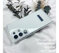 Shein Funda compatible con Apple 11/12/13/14pro/15 Pro Max, Galaxy S21/S22/S23/S24/S25 Ultra, funda protectora transparente simple con absorción de golpes d