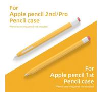Shein Funda compatible con Apple Pencil 1 y 2 de DANYCase, cubierta protectora de silicona suave de dos tonos para el lápiz digital de iPad de 1ra y 2da gen