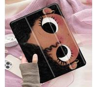 Shein Funda con patrón de niña de dibujos animados compatible con iPad Air 8(M4)2026(11 pulgadas)/2026(13 pulgadas), 10.2 pulgadas 2021/2020 9ª/8ª generació