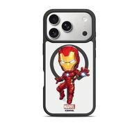 Shein Funda de carga magnética MagSafe de Marvel Avengers Iron Man Capitán América Black Panther para iPhone 17 Pro Max/16 Pro/15/16 Plus/14/13/17 Air/17 Pr