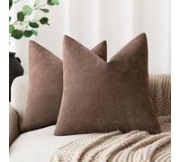 Shein Funda de cojín decorativa de chenilla con estilo de nudo de bambú, apta para dormitorio, sofá, asiento de coche, uso en todas las estaciones
