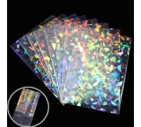 Shein Funda de película láser holográfica blanda de 66*91mm para protector de tarjetas de intercambio Pokémon, carpeta, estuche de béisbol