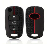 Shein Funda de silicona para llave de coche para I20 I30 Ix20 Ix25 Ix35 Elantra Accent para KIA Sportage Rio Soul Optima Ceed Pro K5 K2 Pride, accesorio aut