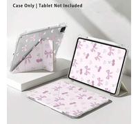 Shein Funda de tableta de cristal transparente acrílico de doble cara con pliegue en forma de Y compatible con Honor Pad 9/10, Honor GT 11.5 pulgadas/X9A/X9