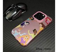Shein Funda de teléfono con diseño de olas del grupo de princesas de Disney, adecuada para iPhone 17/17 Pro/17 Pro Max/17 Air/16/15/14/13/12/11/X Series, Fu