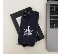 Shein Funda de teléfono con el diseño de Akali KDA del juego LOL-L A, compatible con Apple 15, 14, 13, 12, 11, Pro, X, XS, Max, XR, Plus, Mini, en color neg