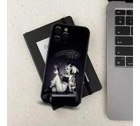 Shein Funda de teléfono con el diseño de Akali KDA del juego LOL-L A, compatible con Apple 15, 14, 13, 12, 11, Pro, X, XS, Max, XR, Plus, Mini, en color neg