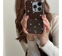 Shein Funda de teléfono con patrón de lámina de carey vintage negro y marrón compatible con iPhone 16 Pro Max, Apple 15, 14, 12 Pro, 13 Pro Max, cubierta pr