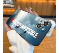 Shein Funda de teléfono de la película Misión Imposible con Tom Cruise, compatible con iPhone 16, 15, 14, 13, 12 Mini, 11, XR, XS, X Max, 7, 8 Plus, Pro Max