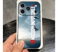 Shein Funda de teléfono de Misión Imposible con Tom Cruise compatible con iPhone 17 Pro Max, 16, 15, 14 Pro Max, 13, 11, X, Xs, Xr, 8, 7 Plus, funda de sili