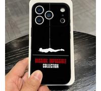 Shein Funda de teléfono de Misión Imposible con Tom Cruise compatible con iPhone 17 Pro Max, 16, 15, 14 Pro Max, 13, 11, X, Xs, Xr, 8, 7 Plus, funda de sili