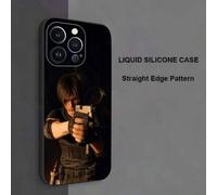 Shein Funda de teléfono de silicona suave compatible con L-Leon Scott K-Kennedy para iPhone 17, 16, 15, 14, 13, 12, 11, Pro Max, XS, X, XR, SE, Mini, 8, 7,