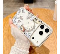 Shein Funda de teléfono Disney - Diseños lindos con personajes de dibujos animados Bambi, Tambor, Marie Gata, 101 Dálmatas, Dumbo, compatible con carga magn