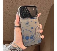 Shein Funda de teléfono Disney Stitch de dibujos animados linda compatible con iPhone 18 Pro, 18 Pro Max, 17, 17 Pro Max, 17 Air, 15, 16 Plus, 15 Pro, iPhon