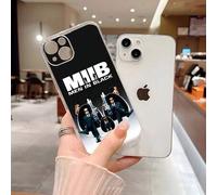 Shein Funda de teléfono Misión Imposible, cubierta transparente compatible con iPhone 15 Plus, 14 Pro Max, 11, 16 Pro, 13, 12, 8, X, XR, XS, SE, cubierta tr