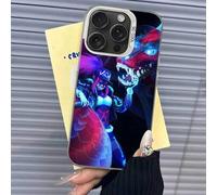 Shein Funda de teléfono plateada a prueba de golpes compatible con LOL-L A-Akali KDA Game para 16/15/14/13/12/11 Pro Max Plus - Compatible con 17 Case, 17 P