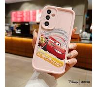 Shein Funda de teléfono TPU de MINISO Disney Cars Lightning McQueen, compatible con Samsung S26 Ultra/S26 Edge/S26 Plus/S26/S25 Ultra/S25 Plus/S25/S25FE/S25
