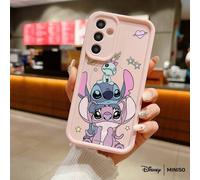 Shein Funda de teléfono TPU de Stitch Angel Scrump de MINISO Disney, compatible con Samsung S26 Ultra/S26 Edge/S26 Plus/S26/S25 Ultra/S25 Plus/S25/S25FE/S25