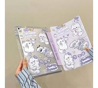 Shein Funda elegante con diseño de estampado para iPad 11th A16 2025, 10th 10.9 Air 4th 5th 10.9 Air 11 M3 2025, 7th 8th 9th 10.2, con soporte para lápiz