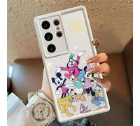 Shein Funda magnética para teléfono Disney Mickey & Friends para Samsung S26 Ultra/S26 Edge/S26 Plus/S26/S25 Ultra/S25 Plus/S25/S25FE/S25Edge/S24Ultra/S24Pl